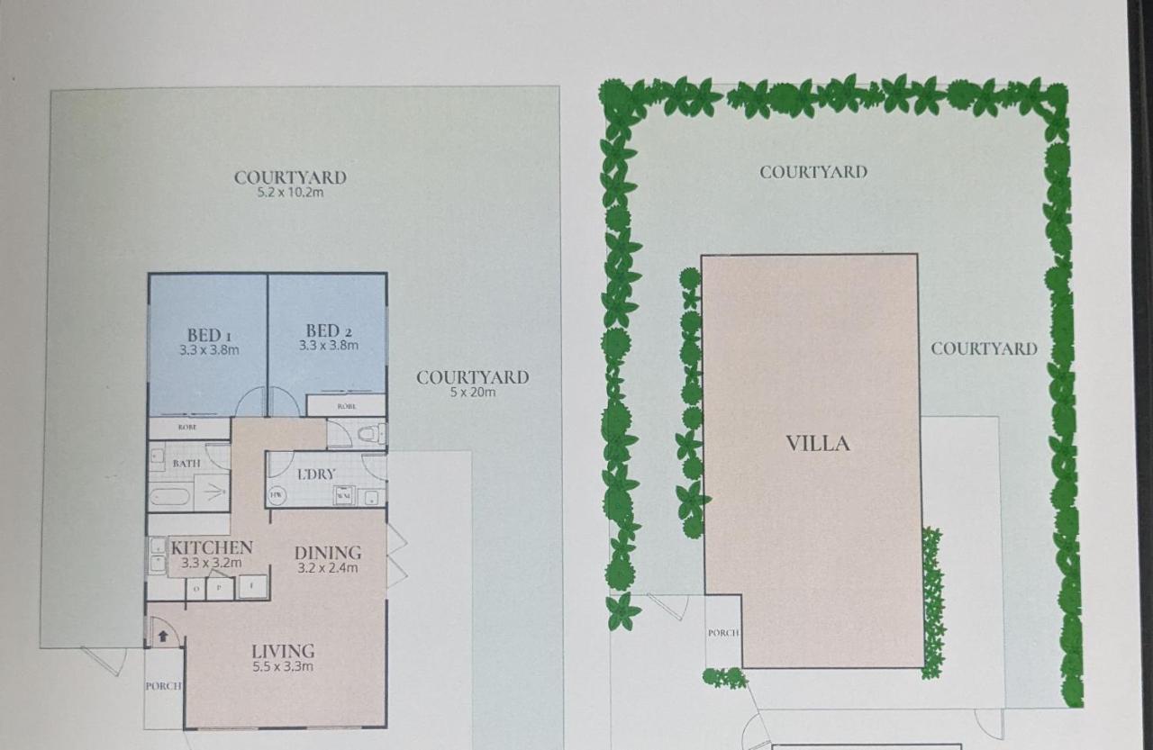 Beachside Villa เอตตาลองบีช ภายนอก รูปภาพ